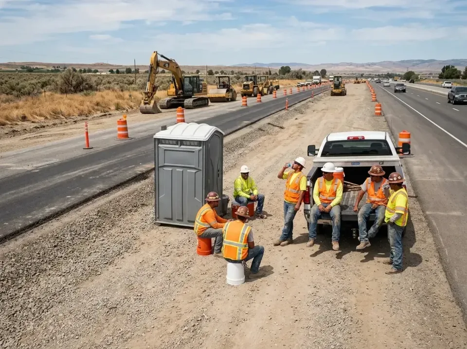 highway-road-construction-crew-007 — frequently asked questions, Porta Potty and Restroom Rentals in Hiawatha, KS